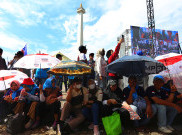 Ribuan Buruh Ikuti Peringatan Hari Buruh Internasional 2026 di Lapangan Silang Monas