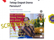 [HOAKS atau FAKTA]: Jokowi Tetapkan Usia Pensiun 50 Tahun