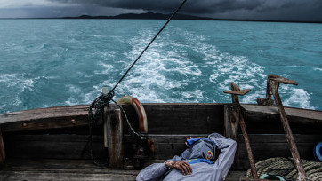 Foto: Ketika Laut Meninggalkan Nelayan Pulau Bangka