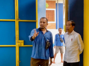 Jokowi Temukan Satu Alat Penanganan Banjir di Waduk Pluit Sedang 'Off'