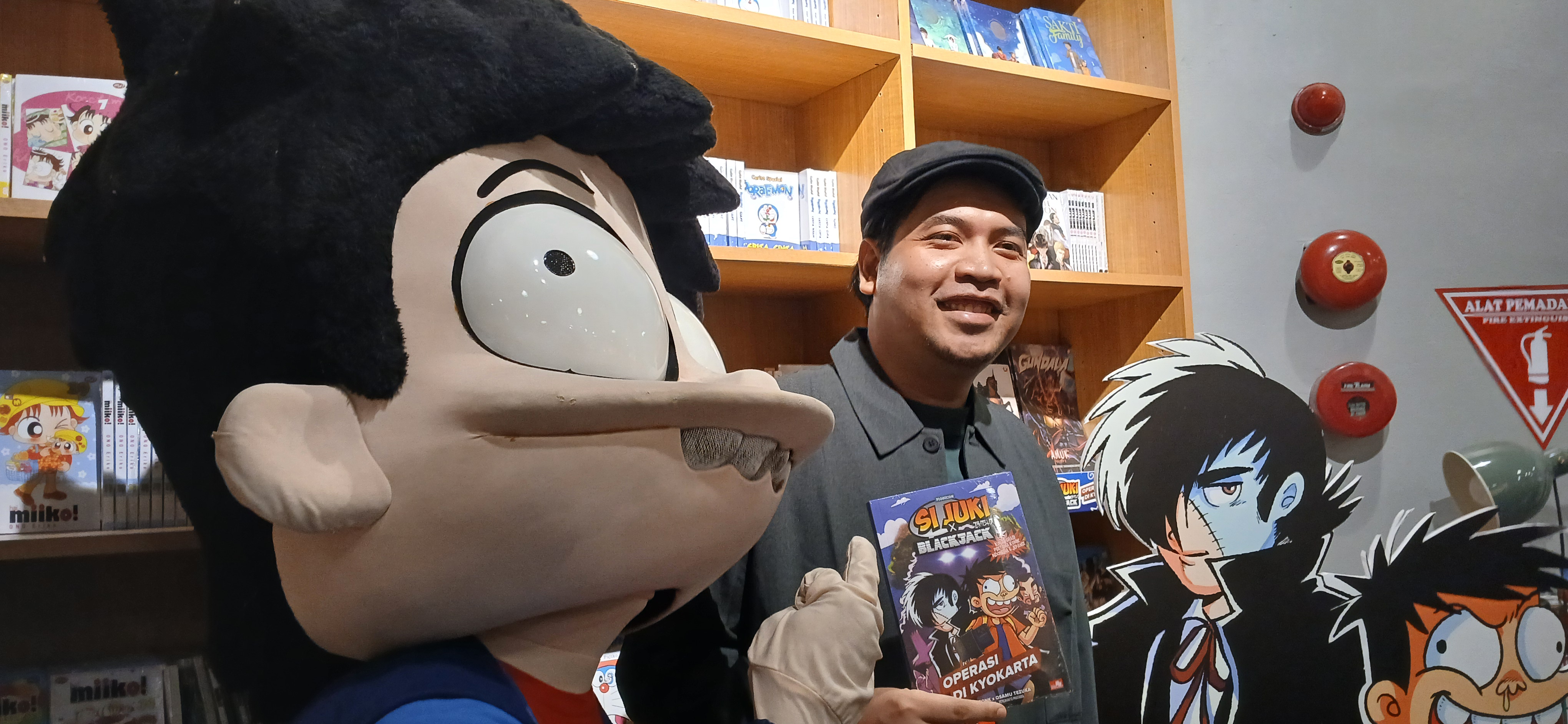 Si Juki Gandeng Dewa Manga Osamu Tezuka dalam Operasi Bersama Blackjack di Kyokarta