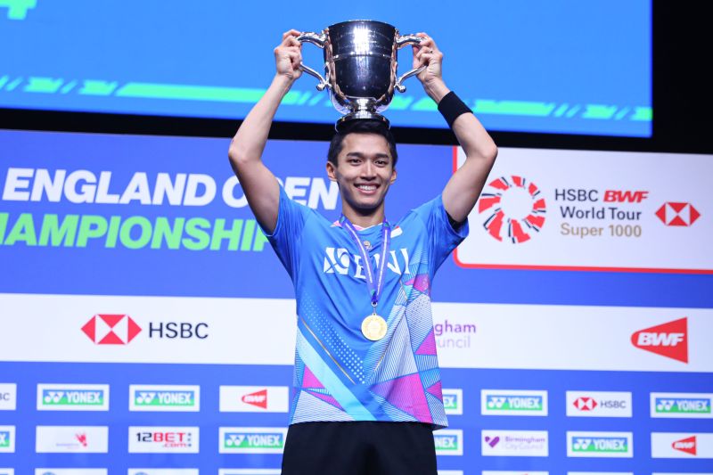 Jonatan Christie Tidak Menyangka Juara di All England 2024