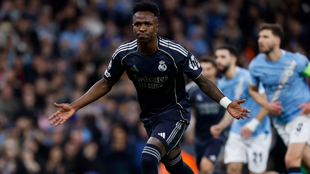 Hasil Real Madrid vs Manchester City: Vini Jr Borong Dua Gol, Bikin Bek The Citizen Kocar-Kacir Tak Karuan