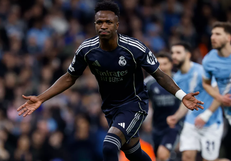 Hasil Real Madrid vs Manchester City: Vini Jr Borong Dua Gol, Bikin Bek The Citizen Kocar-Kacir Tak Karuan