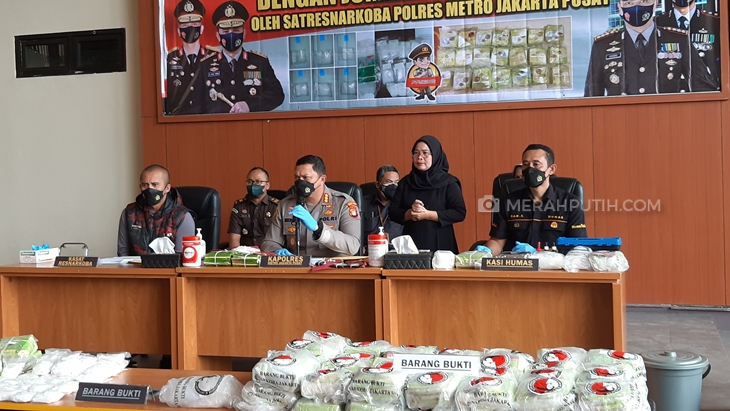 Polisi Ungkap Peredaran Sabu 115 Kilogram, Diduga Dikirim dari Malaysia