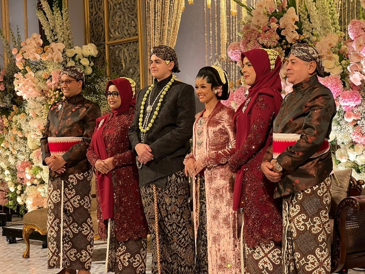 Pernikahan putri Anies Baswedan, Mutiara Annisa Baswedan dengan Ali Saleh Alhuraebi. (Foto: Ist)