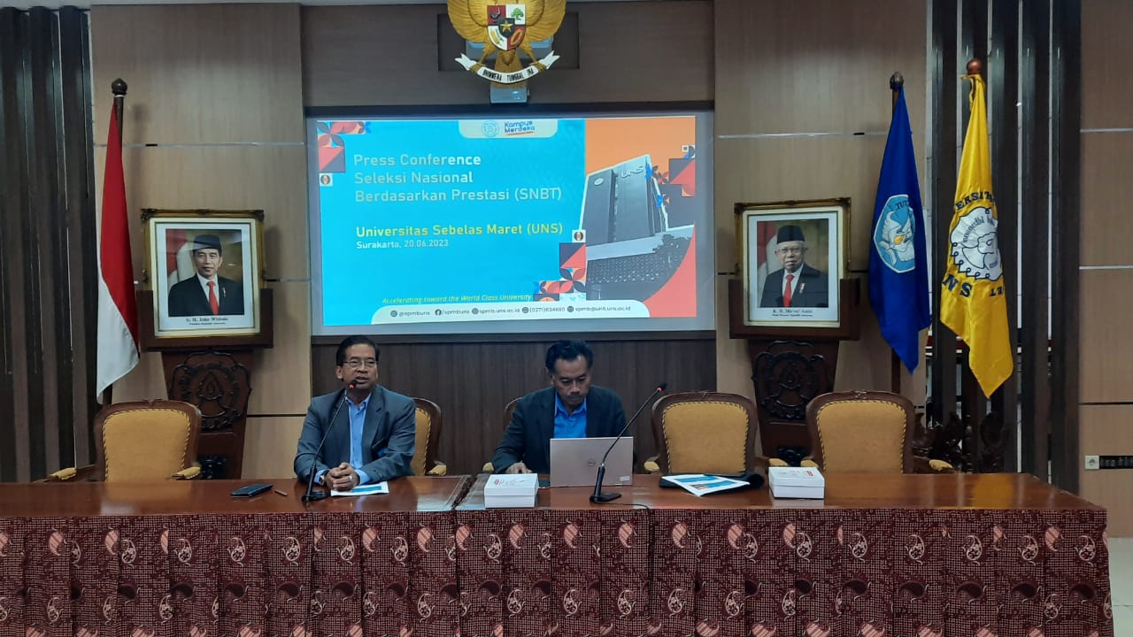 UNS Surakarta Terima 3.649 Mahasiswa Baru Jalur UTBK SNBT 2023