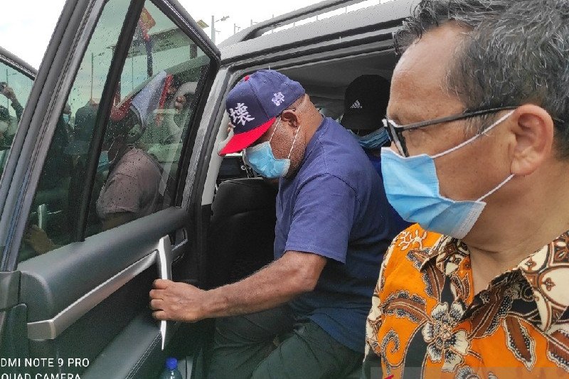 Gubernur Papua Lukas Enembe. (Foto: Antara)