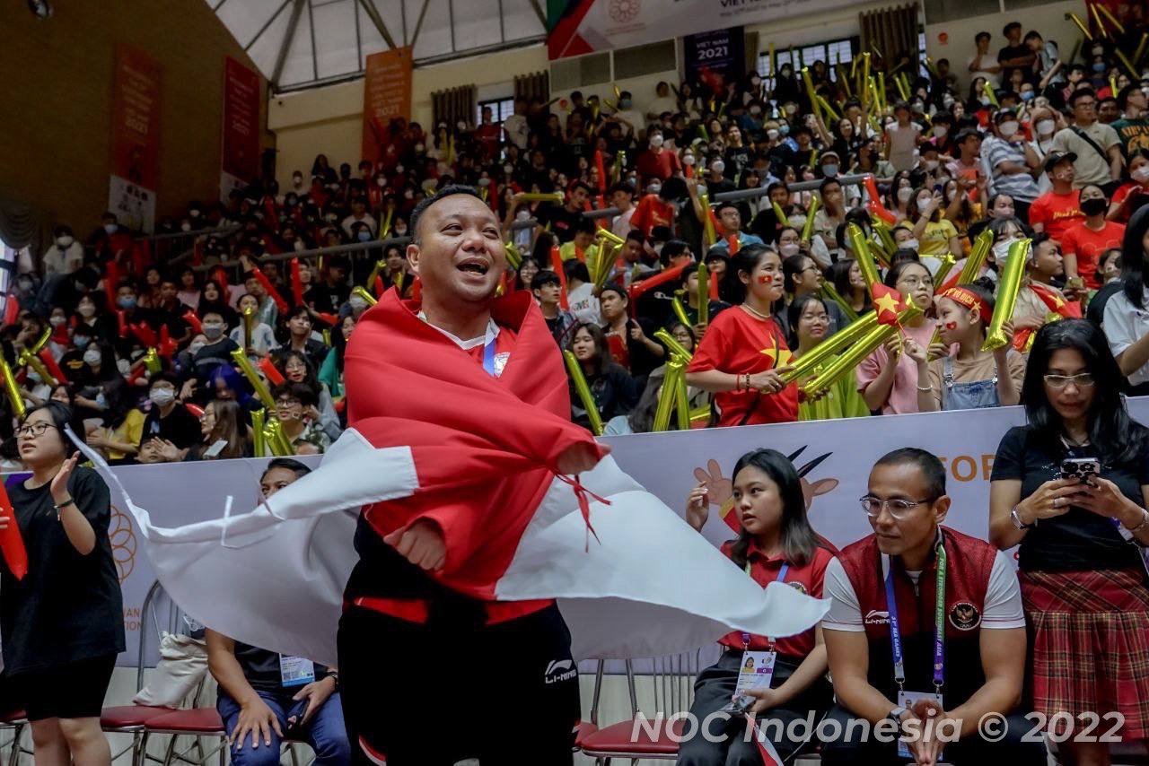 CdM Indonesia untuk SEA Games 2021. Ferry Kono. (NOC Indonesia/MP Media/Evan Andraws)