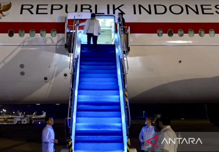 Pulang Dari Pakistan dan Rusia, Prabowo Langsung Mendarat di Sumatera Utara