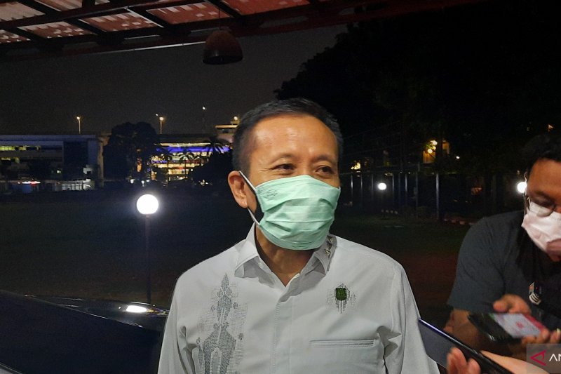 Jaksa Agung Muda Tindak Pidana Khusus (JAMPidsus) Kejaksaan Agung Ali Mukartono, Selasa (21/6/2021) (ANTARA/Laily Rahmawaty)