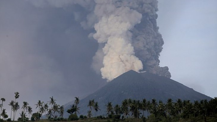 Letusan Gunung Agung, Bali Tewaskan 1500 Orang di Tahun 1963