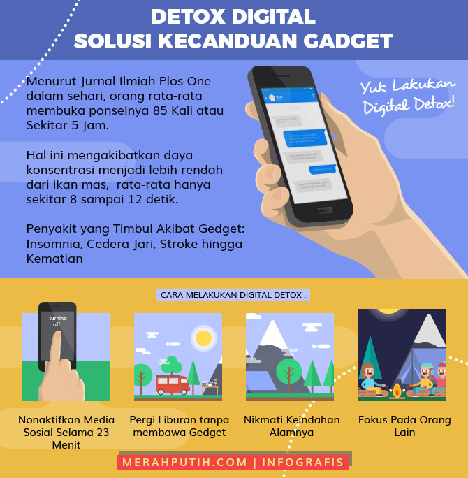 info grafis detoks digital