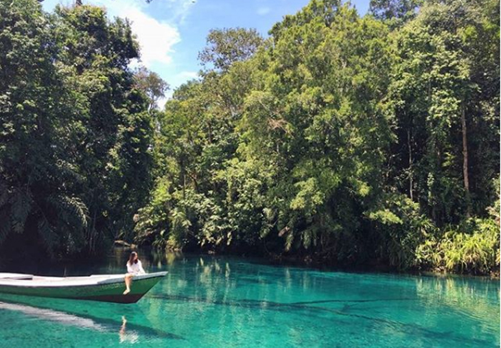 Uniknya Labuan Cermin, Danau dengan 2 Rasa Air
