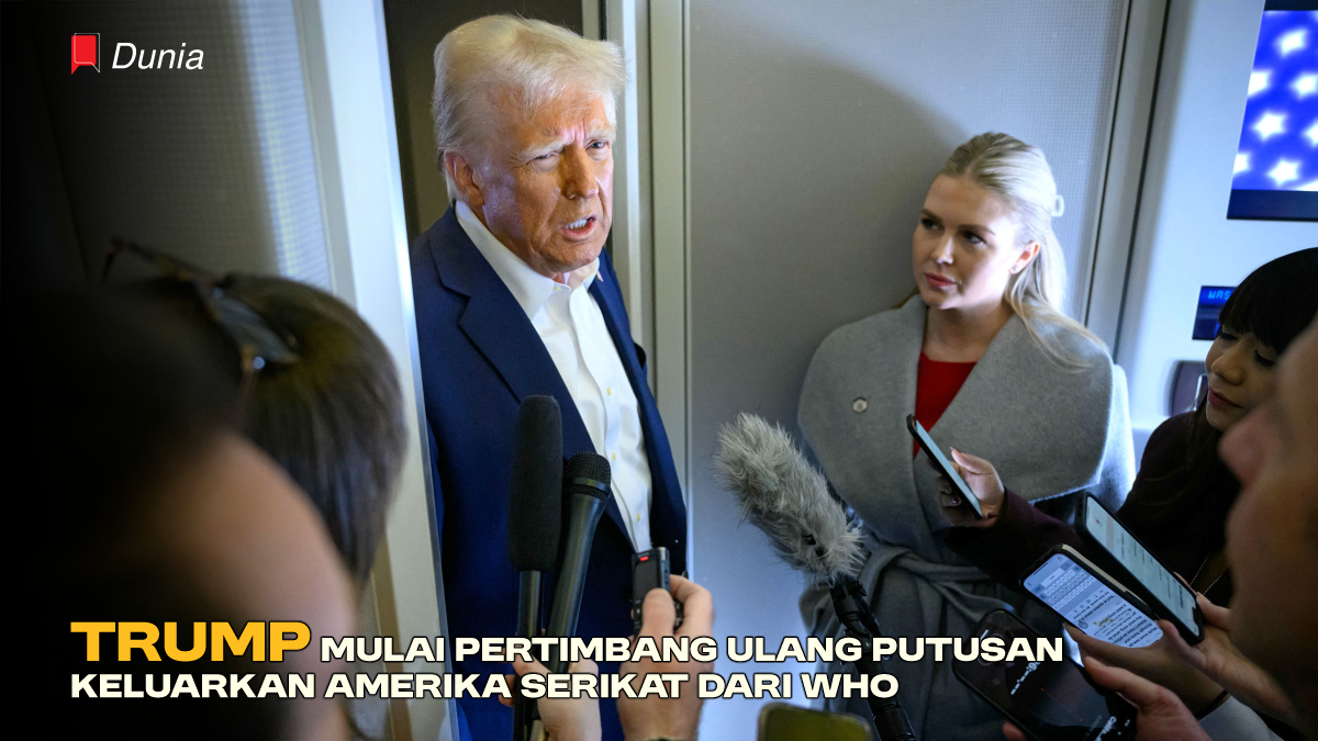 Trump Mulai Pertimbang Ulang Putusan Keluarkan Amerika Serikat dari WHO