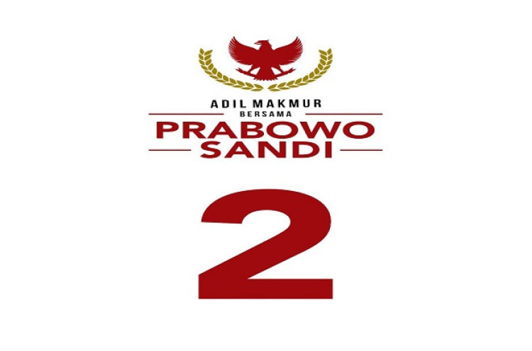 Nomor 2 Tanda Kemenangan Prabowo-Sandiaga