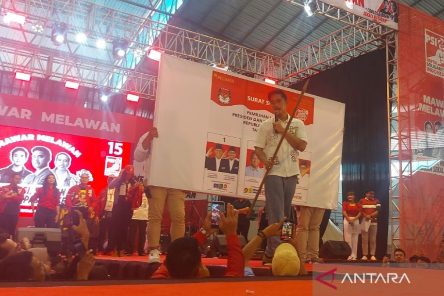 Ajak Warga Malang Pilih Prabowo-Gibran, Kaesang: Lambene Samsul Dicoblos