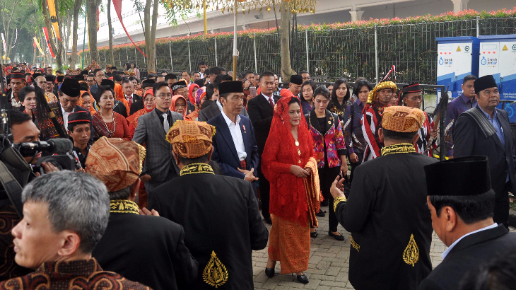 Presiden Jokowi dan Keluarga Bermalam Minggu di Plaza Medan 