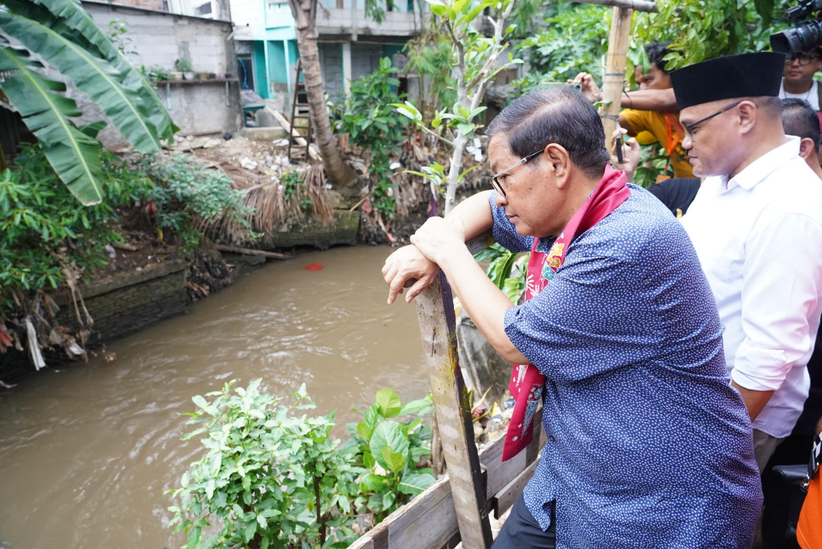 PDIP DKI Dorong Pramono-Rano Fokus Normalisasi 4 Sungai di Jakarta