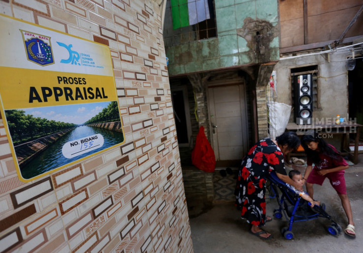 Pembebasan Lahan Normalisasi Kali Ciliwung Ditargetkan Rampung Tahun 2026