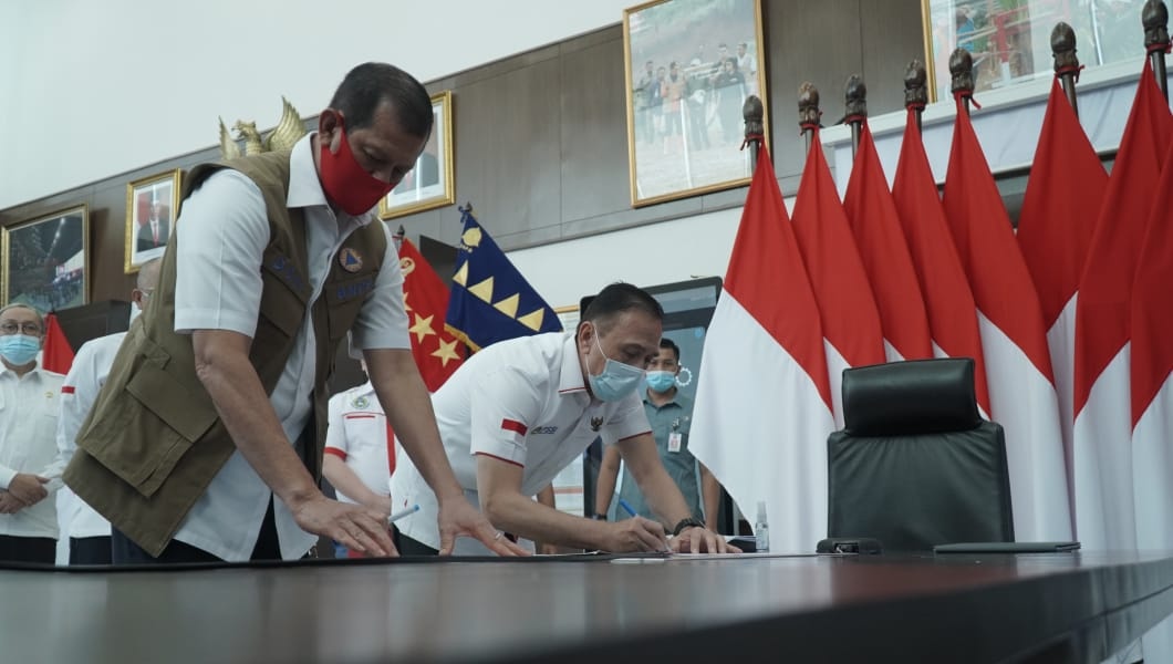 BNPB Minta PSSI dan IBL Pastikan tidak Ada Penonton di Stadion