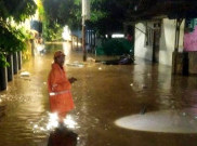 Sabtu (25/5) Pagi, 16 RT di Jakarta Tergenang Air