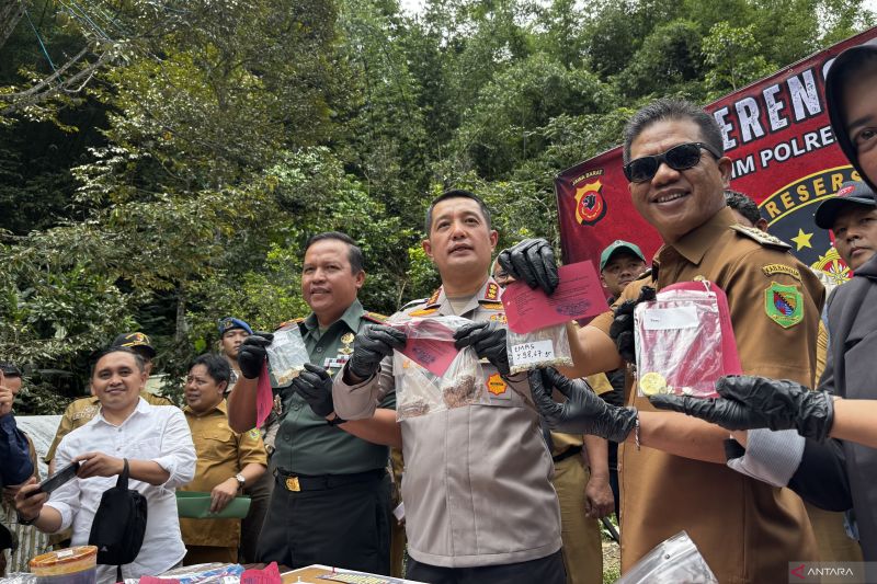 Polresta Bandung Bongkar Tambang Emas Ilegal Beroperasi 14 Tahun, Kerugian Diperkirakan Rp 1 Trilun