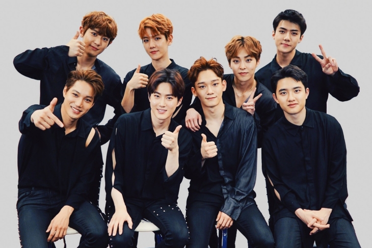 Boyband Exo (Foto: hypebae.com)