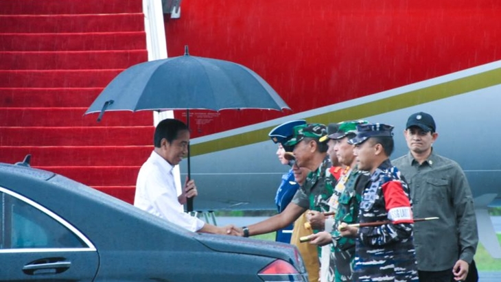 Presiden Jokowi Tiba di Labuan Bajo dalam Kunjungan 3 Hari ke NTT