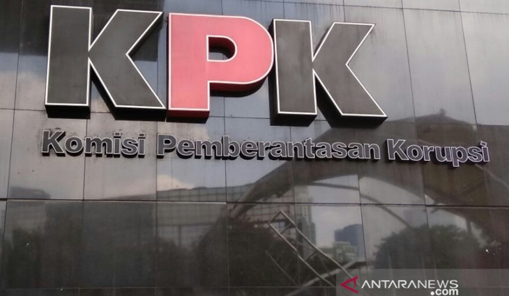 Logo KPK. (Antara Benardy Ferdiansyah)