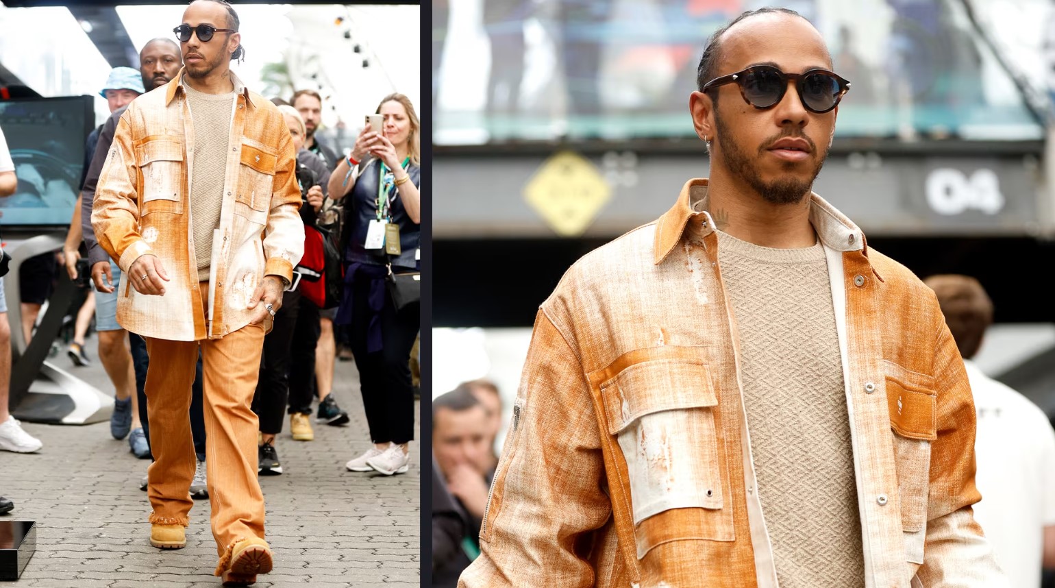 Lewis Hamilton Tampil Mewah dengan Balutan Busana Dior