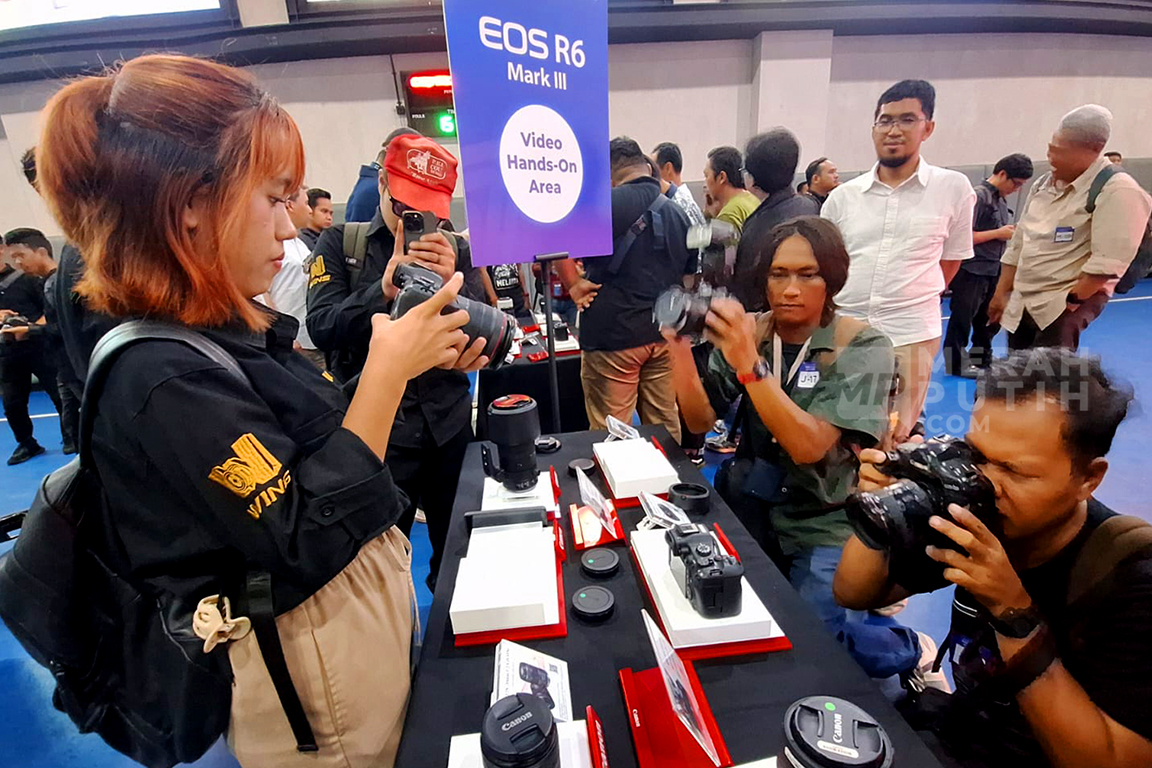 Canon Luncurkan Kamera Mirrorless EOS R6 Mark III Usung Video 7K 