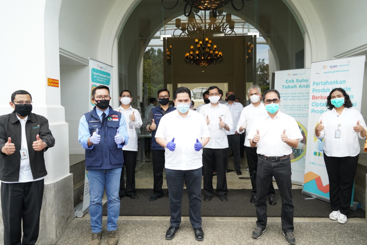 Jadi Tempat Pembuatan Vaksin, PT Bio Farma Dijaga Polisi
