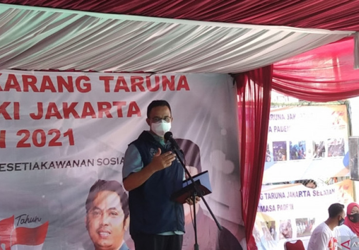 Anies Minta Karang Taruna Semakin Bermanfaat bagi Warga