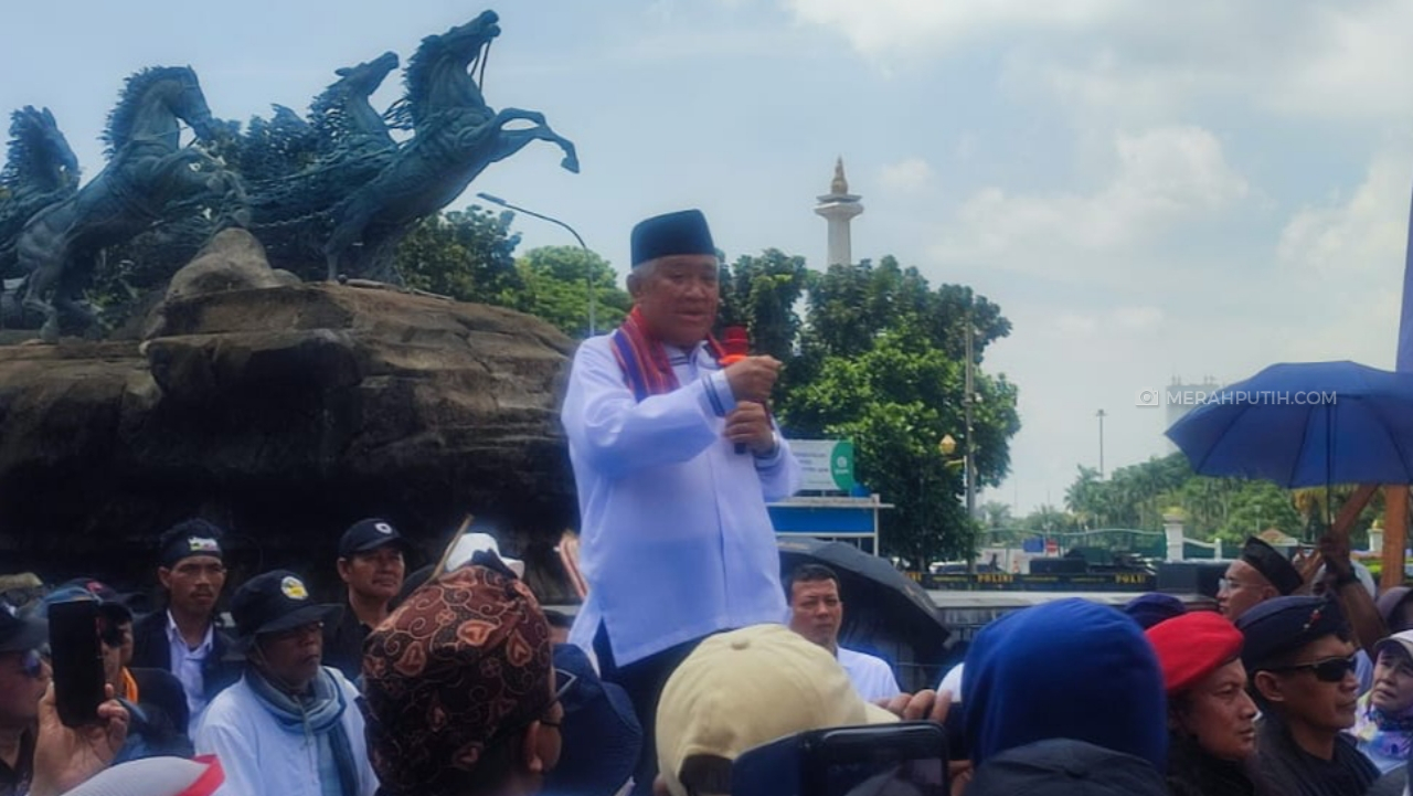 MK Tolak Sengketa Pilpres 2024, Din Syamsuddin Ancam Demo Besar-Besar 20 Mei di Istana