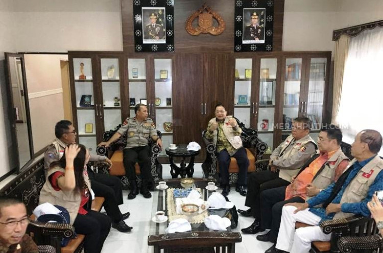 Ketum INTI Teddy Sugianto Kembali Ke Lombok Pimpin Langsung Tim Kerja Bersama Polri dan INTI Peduli Lombok