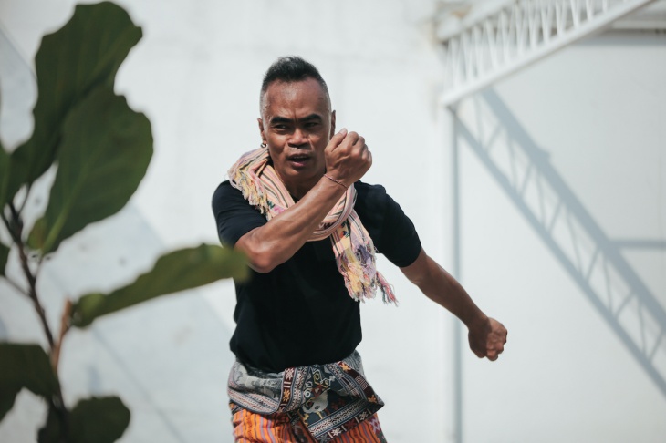 Eko Supriyanto menjadi salah satu juri acara. (Foto ist)