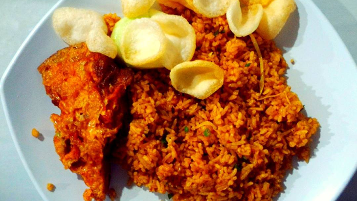 Nasi goreng Minang. (Instagram/ zahradhitya)