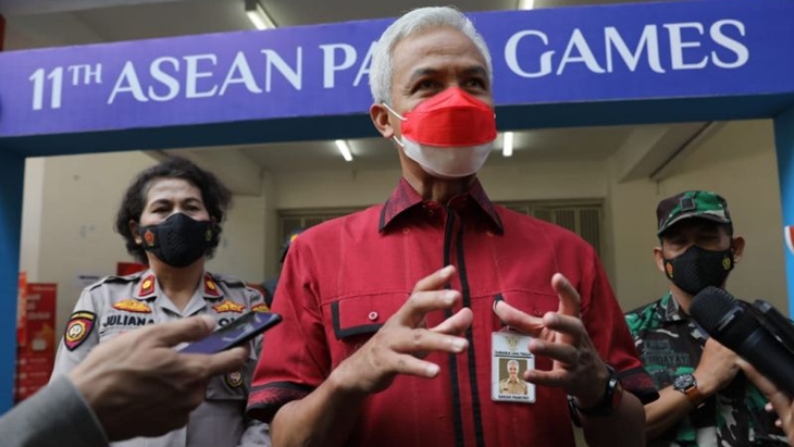 Ganjar Pastikan Atlet ASEAN Para Games Positif COVID-19 Sudah Tertangani