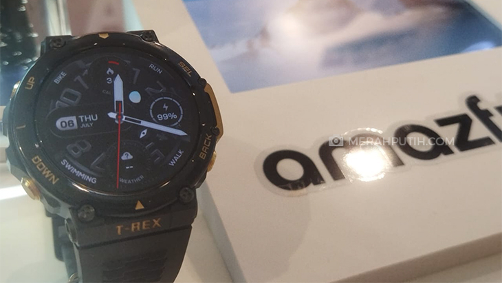 Amazfit T-Rex Ultra, Jam Tangan Pintar Tangguh bagi Petualang