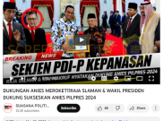 [HOAKS Atau FAKTA]: Wapres Ma'ruf Amin dan Raja Salman Dukung Anies