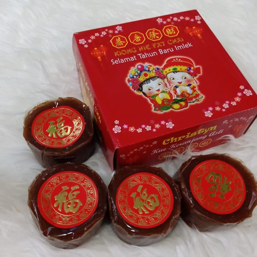 kue keranjang khas imlek