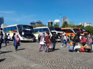 Heru Budi Lepas Peserta Mudik Gratis Pemprov DKI Jakarta di Monas Hari Ini