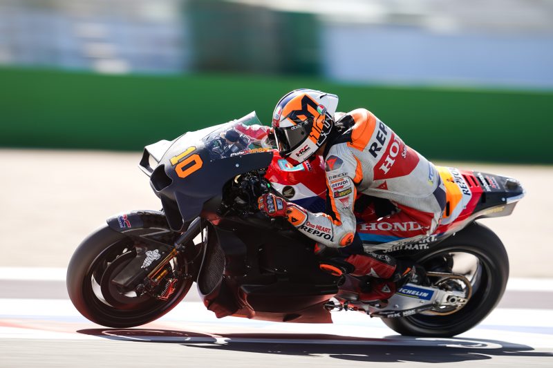 Luca Marini Akui Ada Perbedaan pada Motor Honda MotoGP di Tes Misano