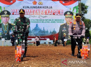 Panglima dan Kapolri Tanam Jagung Seluas Lahan 40 Hektar di Semarang