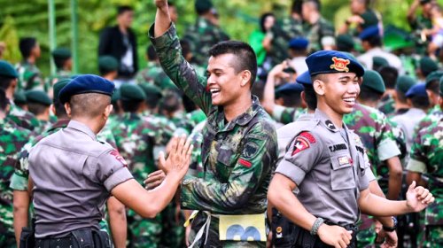 Kapolri Amini Teror Surabaya Momentum Sinergi TNI-Polri