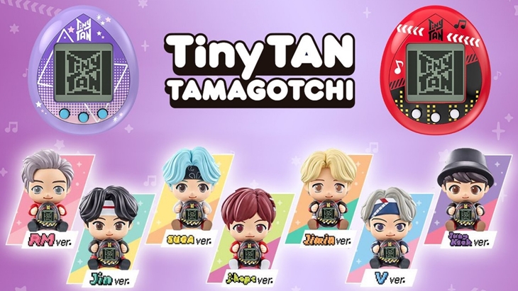ARMY Harus Tahu, BTS Bakal jadi Karakter Tamagotchi
