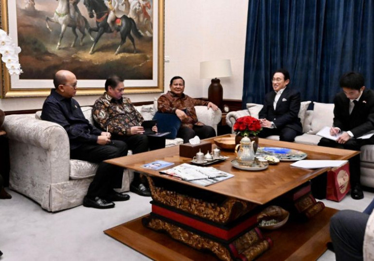 Mantan PM Jepang Kishida Temui Prabowo, Ini Yang Dibahas