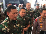 Laksamana Yudo Tiba di DPR Didampingi KSAD, KSAU dan Kapolri