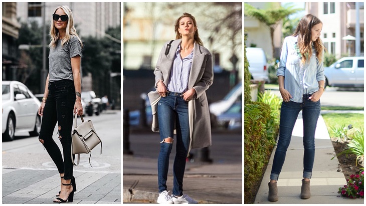 Empat Jenis Sepatu Yang Cocok Untuk Skinny Jeans